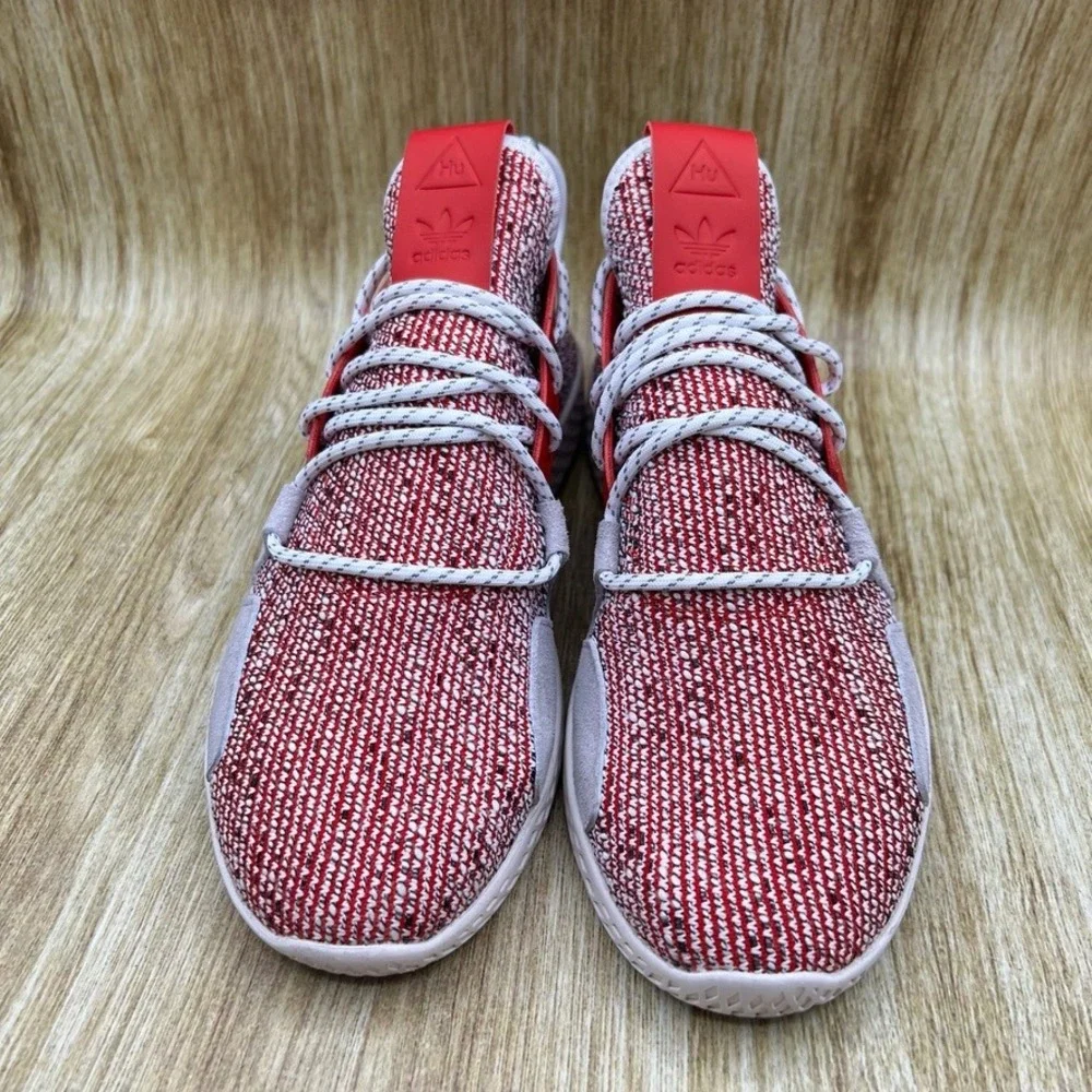 Adidas x Pharrell Williams Tennis Hu V2 Mens 8.5 Solar Pack Scarlet Shoes BB9542